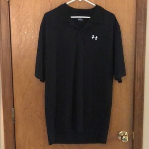 Black Under Armour Polo